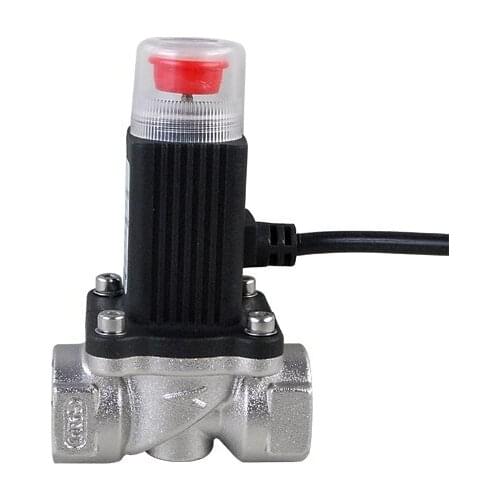DN20B manual reset G3/4" aluminium alloy gas emergency shut off solenoid valves for home