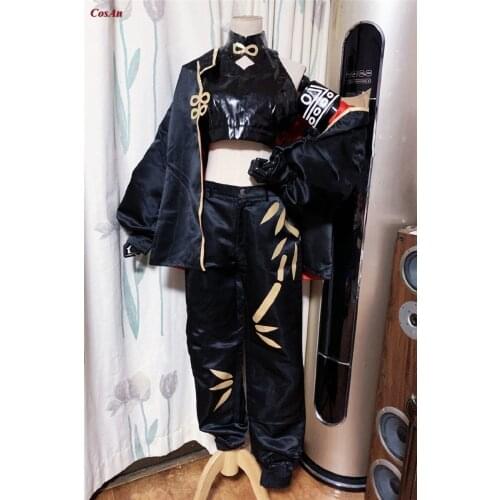 Hot Game Arknights Hoshiguma Cosplay Costume Tide Play Planet Coffee Shop Deacon Uniform Party Role Play Clothing Custom-Make