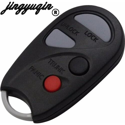 Jingyuqin 4 Buttons Flip Folding Remote Key Shell Case Fob For Nissan Maxima Sentra Pathfinder Xterra