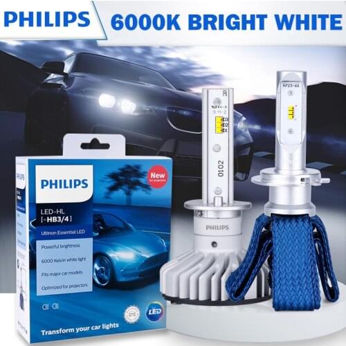 H1 LED Philips Bulb Fog Light H11 H8 H16 9005 9006 Car Headlight H7 H4 H11 H1R2 9012 HB4 6000K Auto Motorcycle Lamp for cars SUV