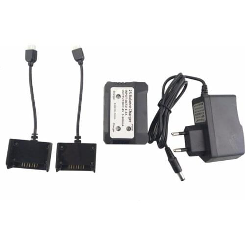 MJX Bugs 3 pro B3pro HS700 HS700D D85 EX2H brushless aircraft lithium battery 2 in 1 balance charger - European regulations