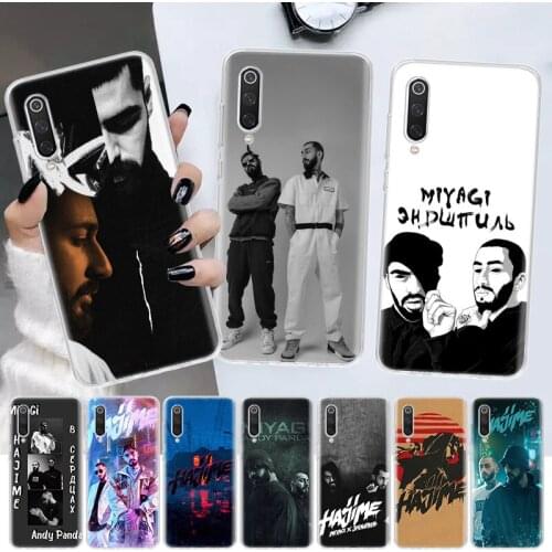 Miyagi & Andy Panda Rapper Soft Cover Phone Case For Xiaomi Note 10 Mi 11 9 8 CC9 9T 10T A1 A2 A3 F1 F2 X3 NFC Pro Lite 5X 6X Co
