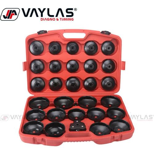 30Pcs Oil Filter Wrench Set Tools Automotive Bowl Type Oil Core Wrench Tools for Audi Ford BMW
