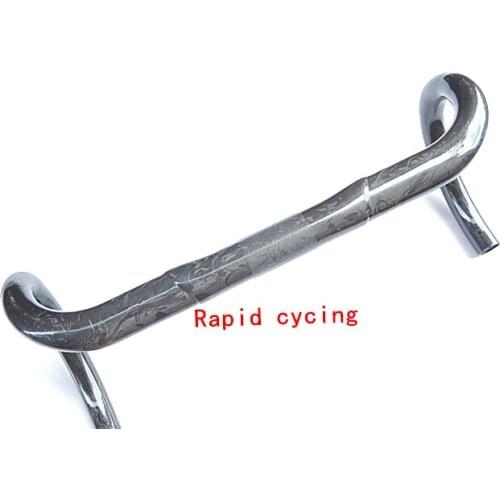 New ud carbon road handlebar drop 125mm reach 80mm 31.8*400/420/440mm carbon handlebar