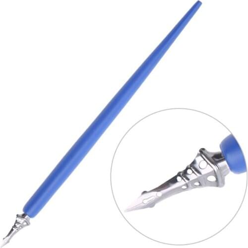 Wooden Manga Comic English Calligraphy Fountain Dip Pen with 6 Nibs Kit for Lettering Sketching Drawing