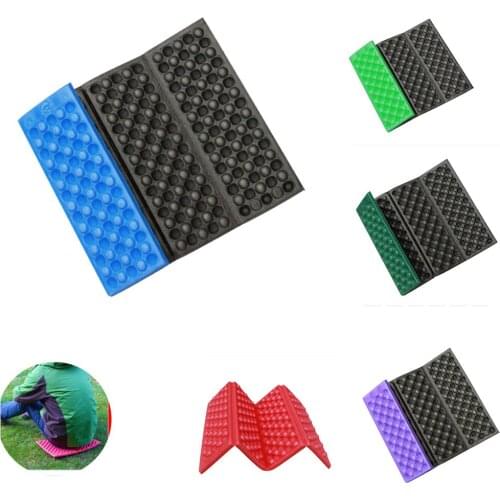 Portable folding small outdoor cushion anti-moisture cushion mountaineering foam egg tank dot floor mat ultra-light waterproof