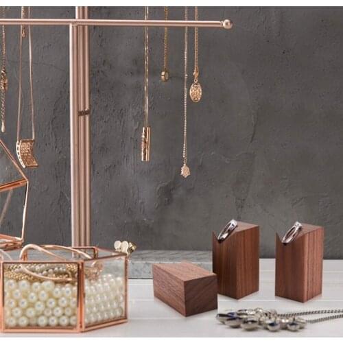 R58E Ring Dish Trinket Dish Wood Jewelry Holder Key Tray for Him Unique Cool Valentines Day Anniversary Accessories Ideas