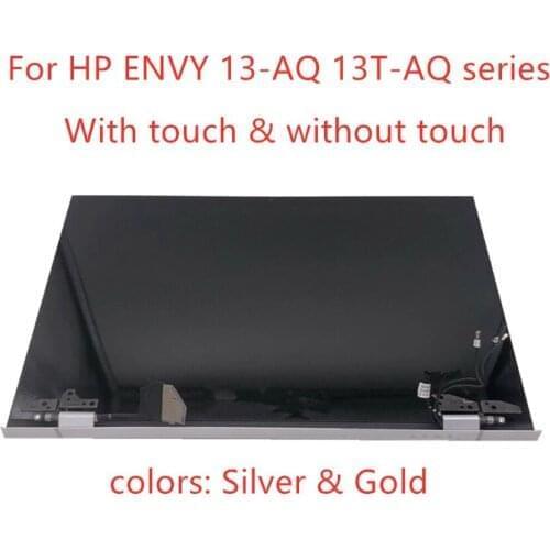 L53379-001 lcd touch assembly replacement For HP ENVY 13-AQ 13T-AQ000 13T-AQ100 13-AQ0011MS FHD LCD Touch screen DISPLAY