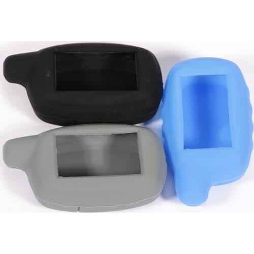 Silicone Case for CENMAX ST-7A Russian LCD remote control for CENMAX ST 7A LCD keychain car remote 2-way car alarm system