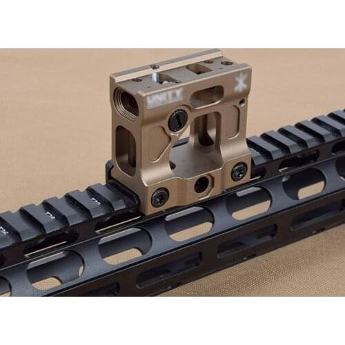 Tactical Aluminum Universal Riflescope Fast Micro Mount For H1 H2 T1 T2 CompM5 Red Dot Sight Rifle Heightening Bracket