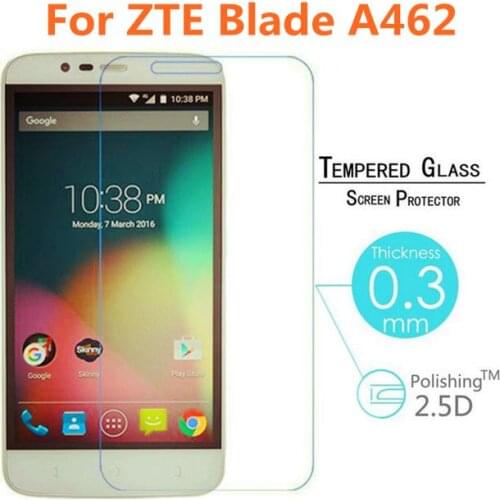 For ZTE Blade A462 Tempered Glass Original 9H High Quality Protective Film Explosion-proof Screen Protector for ZTE Blade A462