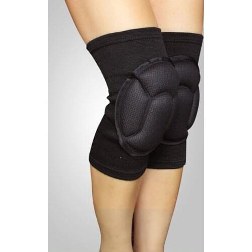 1 Pair Knee Pads Classic Sponge Volleyball Extreme Sports Knee Pads Brace Thickened Knee Protector