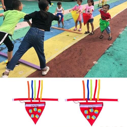 2in1 Catching Tail Training Equipment Kangaroo Bag Catch Ball Toys for Children Kindergarten Teamwork Outdoor Sport Game Toys