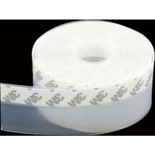 4M Self Adhesive Door Seal Strip Weather Stripping Silicone tape Bottom Door Seal Soundproof Doors Windows Weather Stripping