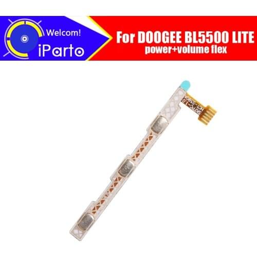 6.2 inch Doogee BL5500 Lite Side Button Flex Cable 100% Original New Power + Volume Button FPC Wire Flex Cable for BL5500 Lite