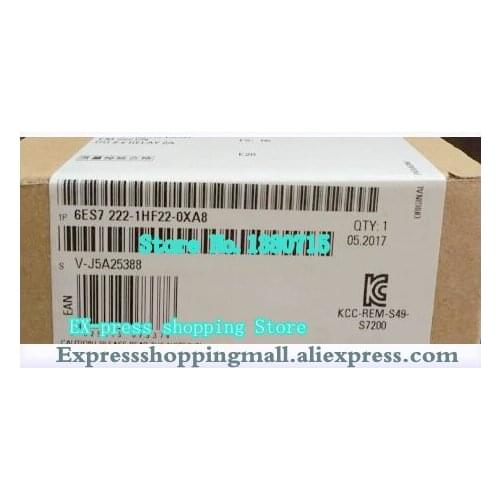 8Channel Relay Output PLC Switch Expansion Module EM222-RQ8 Compatible With Host Replace S7-200 6ES7222-1HF22-0XA8/0