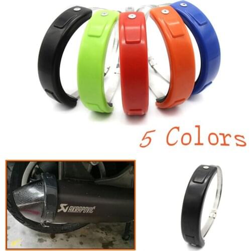 Motorcycle accessories Silencer/Exhaust Oval Exhaust Orange Protector For YAMAHA WR450F WR250F YZ450F XJR1200 XJR1300 FJR1300A