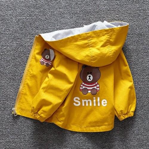 Childrens clothing 1-5 years old boy jacket children spring and autumn cute baby jacket spring shirt baby infant windbreaker