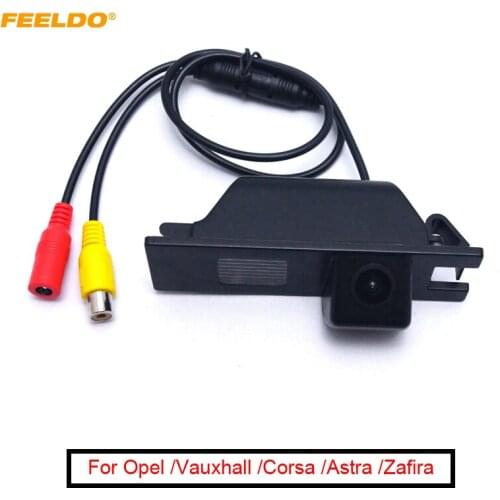 FEELDO 1Set Car Rear View Reverse Parking Camera For Opel /Vauxhall /Corsa /Astra /Zafira /Vectra Parking Camera #AM4829