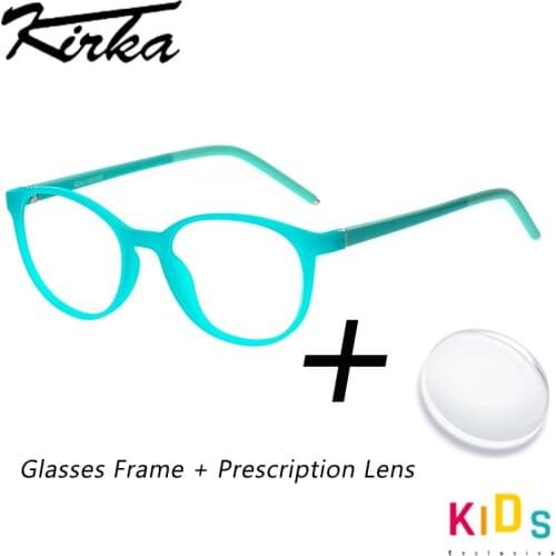 Graduated Glasses Flexible Astigmatism Eyeglasses Myopia Kids Prescription Glasses Optical Reading Eyewear Glasses With Lenses