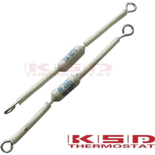 10PCS cooker Ceramic fuse RF 185 Degrees Celsius 15A 250V Resistance type fuse