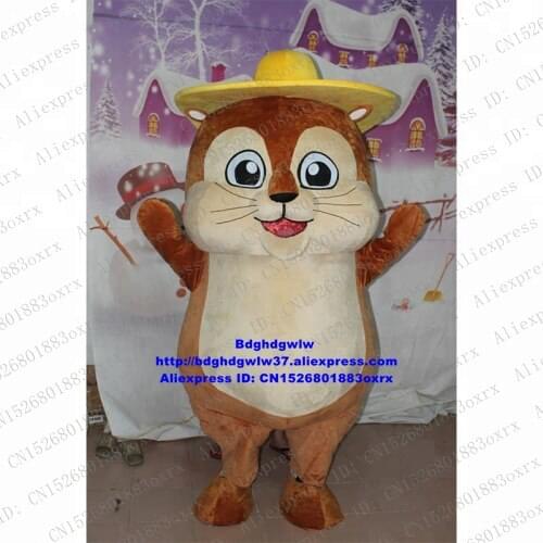 Mole Talpa Hamster Cricetulu Groundhog Bobac Tarabagane Mascot Costume Adult Character Beauty Parlor Good-looking Nice zx1745