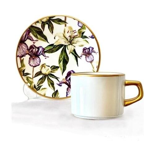 Asaf Tea Cup Set 12 Pieces Wild Flowers