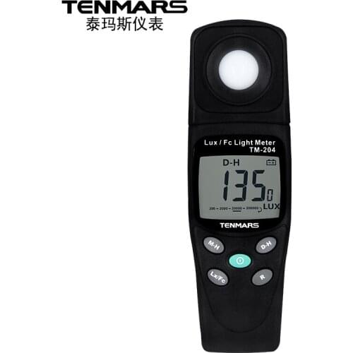 TM-204/TM205 Digital Illuminance Meter Illuminance Meter Integrated Illuminance Meter TENMARS