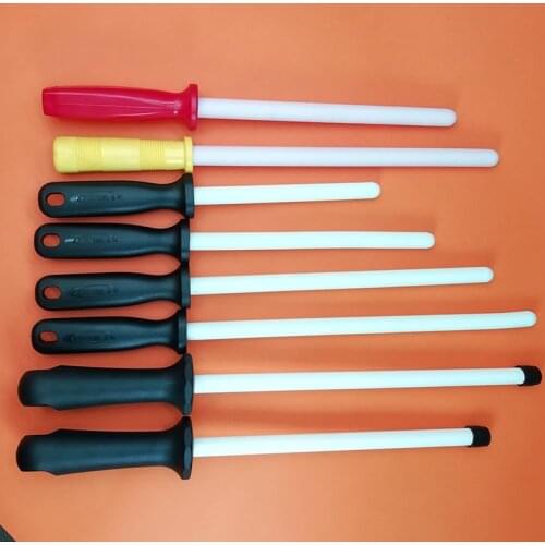 Knife sharpening rod Tungsten steel Black carbon steel kitchen gadgets Slaughterhouse butcher Ceramic Household knife sharpener