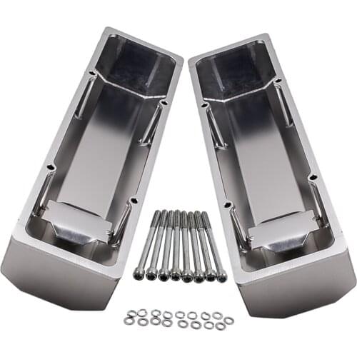 Aluminum Valve Covers For CHEVY 58-86 SBC SMALL BLOCK 283 305 327 350 400