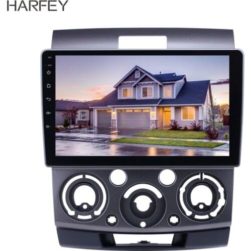 Harfey Car Multimedia player 9" Android 8.1 GPS Radio for 2006 2007-2010 Ford Everest/Ranger Mazda BT-50 support Carplay TPMS