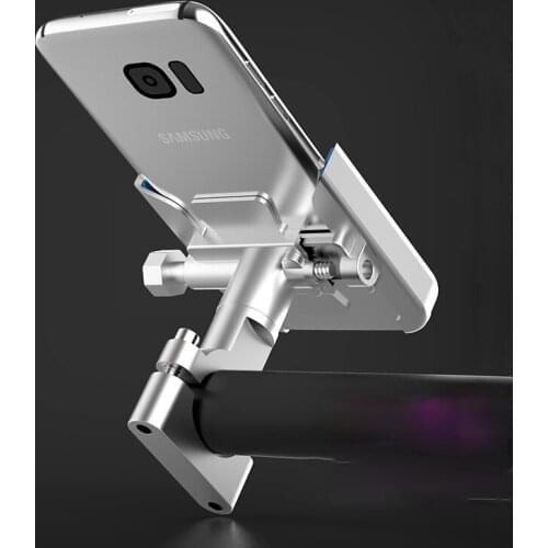 Aluminum Alloy Motorcycle Mobile Phone Holder Battery Electric Bicycle Anti-vibration Fixed Navigation Bracket Riding Equipment