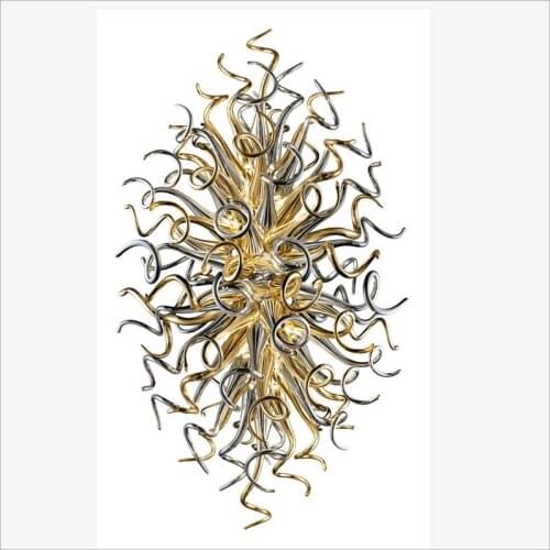 European Style 2019 the best new Designed Blown Glass Chandelier Free Air Shipping Staircase Long Chandeliers