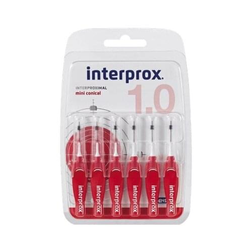 CEPILLO ESPACIO INTERPROXIMAL INTERPROX MINI CONICO 6 U