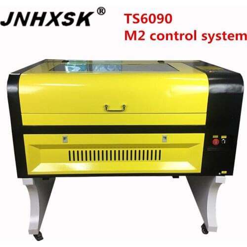 JNHXSK CNC CO2 laser engraver cutting machine glass machine TS6090 6090 used for glass bottle glass cup engraving for sale