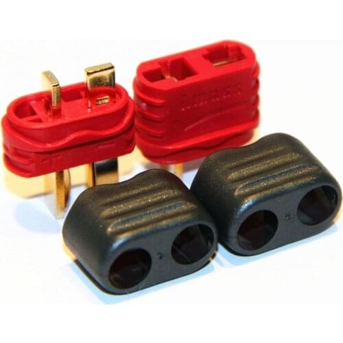 10Pairs 20PCS Amass T Plug Connector With Sheath Housing Plugs For RC Helicopter Quadcopter FPV Racing Drone Lipo Battery