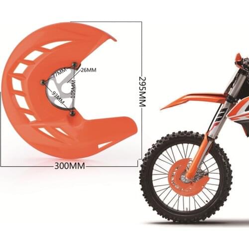 Front Brake Disc Guard For KTM 125 150 200 250 300 350 400 450 530 SX SXF XC XCF EXC EXCF XCW XCFW 2003-2015 For Husqvarna 14-15
