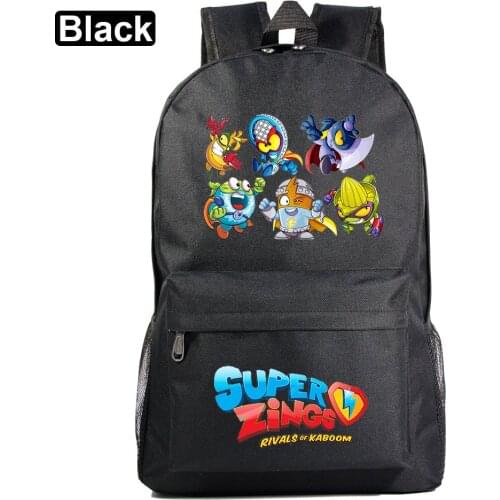 Super Zings Backpack for Girls Boys Teens Cool Travel Knapsack Children Rucksack Kids School Bags Mochila Galaxia