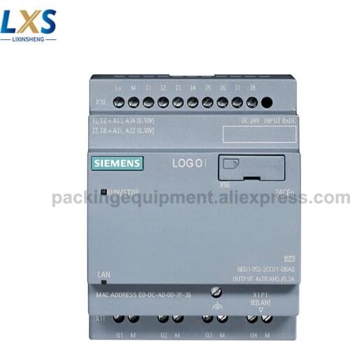 SIEMENS PLC LOGO! 24CEO Basic Modules 6ED1052-2CC08-0BA0 8-Smart Logic Module Without Display