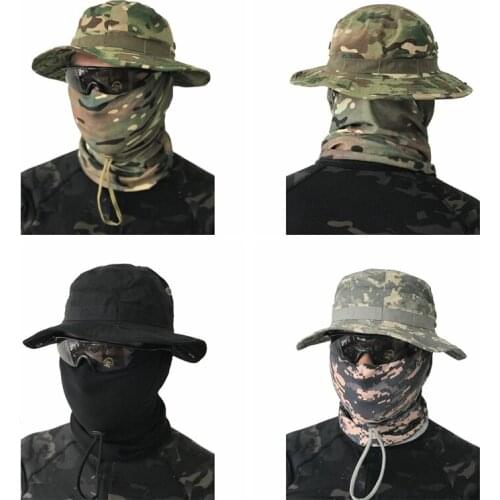Tactical Military Hat Men Hunting Outdoor Sports Cap Camouflage Sunhat Airsoft Camping Hiking Fishing Army Training Combat Cap