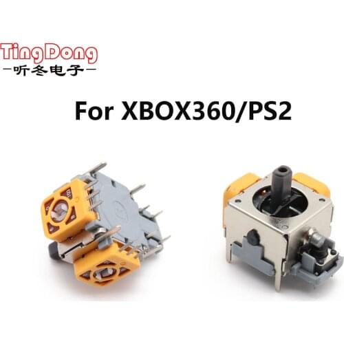 TingDong Original new 3D Analog Joystick stick For Xbox 360 XBOX360 For PS2 ps2 Controller