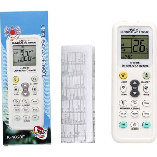 Universal K-1028E Low Power Consumption K-1028E Air Condition Remote LCD A/C Remote Control Controller GDeals