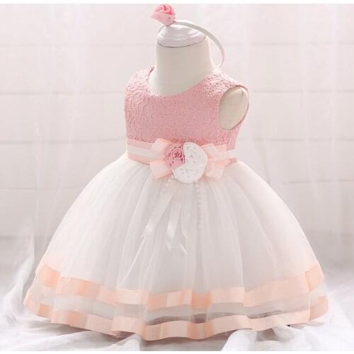 Winter Toddler Baby Dresses Littble Girls Wedding Baptism Dress Newborn Girl Clothes New Year Birthday Princess Dress