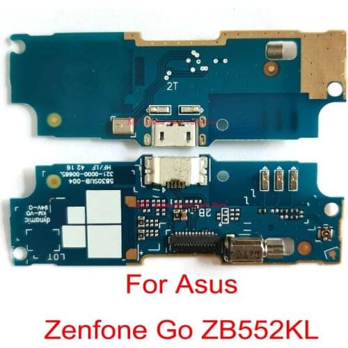 5 PCS New For Asus Zenfone Go ZB552KL Micro Microphone USB Charge Charging Dock Port Connector Board Flex Cable Spare Part