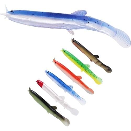 1pcs 7cm 2.5G bionic loach simulated soft bait insect fish bottom jumping freshwater cockroach catfish