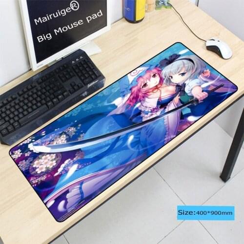 Mairuige Anime Sexy girl Large mouse pad Anti-slip Natural Rubber PC Computer Gaming mousepad Desk Mat for LOL surprise csgo LOL