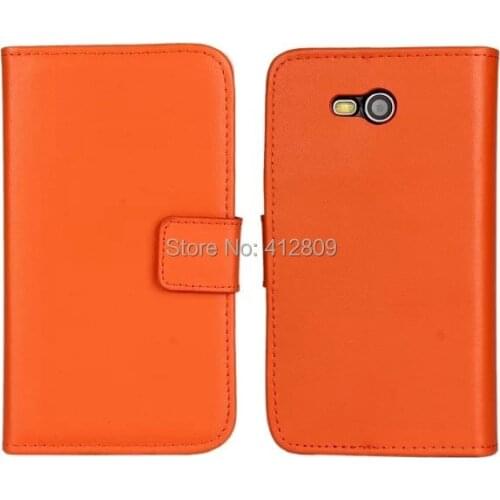 10Colors Genuine Leather Wallet Case for Nokia Lumia 820 with ID Card Holder and Slot Stand Phone Bags High Quality Free