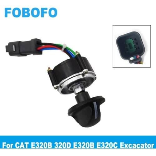 For CAT Carter 320D 320B 320C 312 365 B Excavator Throttle Knob 106-0107 Rotary Switch 1060107