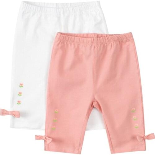 Cotton Girls Safety Pants Pink Children Girls Short Pants Hildren Summer Cute Shorts Underpants for 2-7 Years Old Kids Clothing