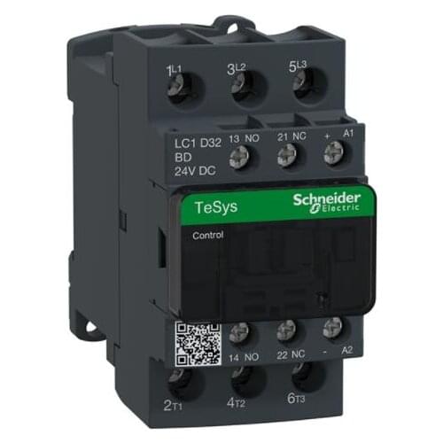 LC1D38 LC1D38FD LC1D38FDC TeSys D contactor - 3P(3 NO) - AC-3
